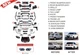 Комплект рестайлинга для W166 GLE63 AMG для Mercedes ML W164 2005-2011 гг - изображение 5