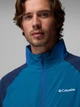 Толстовка на флісі, на блискавці чоловіча Columbia Vital Valley LW Fleece 2157382434 XL Синя (199644100464) - зображення 6