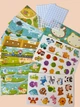 Розвиваючий зошит з липучками динозаври Busy book Hello! Dinosaur ламіновані сторінки - зображення 2