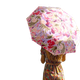 Немецкий солнцезащитный зонт Knirps, сверхнадежная защита от УФ-излучения, трехсекционный зонт для солнечных и дождливых дней, черный гелевый солнцезащитный козырек, подарок для женщин. - изображение 4