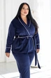 Женский брючный комплект К1424 Синий, 3XL - изображение 3