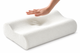Ортопедическая подушка Memory Pillow 50×30×10 см с эффектом памяти анатомическая белая для сна и поддержки головы и шеи - изображение 6