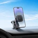 Автотримач BOROFONE BH97 NT Ice magnetic car holder(center console) чорний - изображение 7