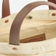 Сумка женская тканевая средняя Levi's 431861100 Молочная (1162786104) - изображение 5
