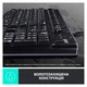 Комплект - клавіатура + мишка дротові Logitech MK120 чорний підключення USB (920-002563) - изображение 4