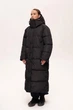 Довга жіноча зимова куртка Finn Flare 224504-BL чорна 2XL - зображення 2
