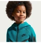Свитер детской Nike Boys Sportswear Tech Fleece Full-Zip Hoodie Green L рост 152 см Зеленый HV5867-372 - изображение 3