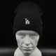 Зимняя черная шапка 47 brand Los Angeles Dodgers B-BRNCK12ACE-BK - изображение 5