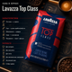 Зерновой кофе Lavazza Top Class 1010 г купаж 90% арабики 10% робусты средняя обжарка ароматный с приятной кислинкой густой крема для кофемашины эспрессо латте капучино рожковой кофеварки - изображение 2