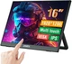 Портативный монитор Anmite 16" A160W03T black 1920x1200 60 Гц, сенсорный экран - изображение 1