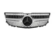 Передняя решетка Diamond Silver (2013-2015) Без камеры для Mercedes GLK class X204 - изображение 5