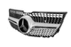 Передняя решетка Diamond Silver (2013-2015) Без камеры для Mercedes GLK class X204 - изображение 6