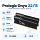 Оперативная память Prologix Onyx 32 ГБ 2x16 ГБ DDR4 3600 МГц CL18 Black (PRO32GB3600YB4K) - изображение 1