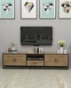 Тумба под телевизор в стиле лофт EcoLoft Вальдор DSP-1512-1 - изображение 1