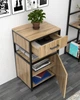 Тумба с ящиком в стиле лофт EcoLoft Мирена DSP-1516-1 - изображение 3
