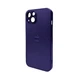 Чохол для смартфона AG Glass Matt Frame Color Logo for iPhone 12 Deep Purple - зображення 1