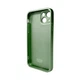 Чохол для смартфона AG Glass Matt Frame Color Logo for iPhone 12 Light Green - зображення 2