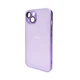 Чохол для смартфона AG Glass Matt Frame Color Logo for iPhone 12 Light Purple - изображение 1