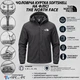 Чоловіча куртка вітрівка Softshell на флісі M сіра 5503494s2 - зображення 3