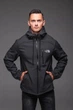 Чоловіча куртка вітрівка Softshell на флісі L сіра 5503494s3 - зображення 8