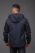 Чоловіча куртка вітрівка Softshell на флісі L синя 5503493s3 - изображение 5