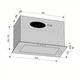 Вытяжка VENTOLUX PUNTO 520/279 IVG (1000) TRC MS - изображение 10