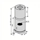 Вытяжка VENTOLUX ISOLA CILINDRO 35 X (1400) ST - изображение 2