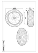 Люстра светодиодная светильник потолочный с вентилятором Reality BIDAR excl. 3x E27 · max. 10W (R61574031) - изображение 6