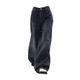 Молодіжні жіночі широкі джинси-баггі (baggy jeans) Розмір М No Brand графітово-чорні з ефектом потертості (2022-14) - зображення 1