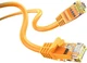 Патч-корд Choseal QS2668CT15J Cat 6a UTP 10 Гбіт/с 15 м Помаранчевий - зображення 2