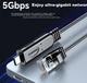 Сетевой адаптер Shengwei EUR1002G / USB Type-C / Gigabit Ethernet - изображение 6