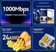 Патч-корд SAMZHE HCT100 Cat 6 мідь 1 Гбіт/с 10 м Чорний - зображення 3