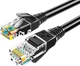 Патч-корд SAMZHE SH-1500 Cat 5e 1 Гбіт/с 50 м Чорний - зображення 1