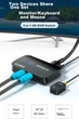 KVM-перемикач KSRGB 2-портовий HDMI USB з підтримкою 4K - зображення 2