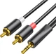 Аудио-кабель Ugreen 90658 3.5 мм - 2xRCA 20 м - изображение 1