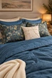 Комплект постільної білизни євро SAREV dark blue 200×220 см, фланель TC303376400 - зображення 2