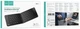Бездротова клавіатура Hoco GM71 Proficient Bluetooth Foldable Wireless Keyboard Cyrillic Black - зображення 7