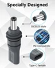 Адаптер Starlink Mini PD20V 100W Type-C to DC перехідник для живлення Старлінк Міні Gray (19883) - зображення 3