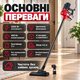 Пилосос вертикальний провідний Sokany циклонний з контейнером без мішка для дому червоний - зображення 7