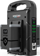 Ładowarka PATONA Premium 2-kanałowa V-Mount 6Ax2 USB-C PD100W z kablem 4-Pin XLR (4055655239561) - obraz 3
