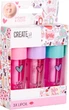 Zestaw olejek do ust Create It! 3 szt. 84577 (8719668017641) - obraz 2