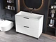 Тумба лакированная, Luxor Sena 100, с умывальником Loft Low 100 - изображение 1