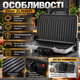 Контактный гриль Zilan ZLN4021 кухонный электрический 1600 Вт для стейков сэндвичей овощей панини со съемными антипригарными пластинами 335×225 мм регулировкой температуры барбекю - изображение 2