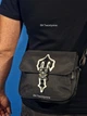 Сумка Trapstar чоловіча жіноча чорного кольору Месенджер через плече повсякденний - зображення 4