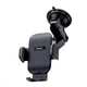 Автотримач для телефону Baseus UltraControl Go Suction Type Car Mount Автомобільний тримач на торпеду/скло з механічним затискачем та регулюванням положення Чорний - зображення 2