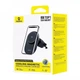 Автотримач для телефону Baseus PrimeTrip VC2 Pro 25W Автомобільний тримач на дефлектор з бездротовою зарядкою Qi2.2 та магнітним кріпленням Чорний - зображення 8