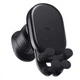 Автодержатель для телефона Baseus Stable Gravitational Air Outlet Car Mount Автомобильный держатель на дефлектор с механическим зажимом и вращением на 360° Черный - изображение 2