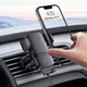 Беспроводное автомобильное зарядное устройство Держатель Baseus Wisdom Auto Alignment Car Mount Wireless Charger с технологией Qi 15W Черный - изображение 2