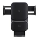 Беспроводное автомобильное зарядное устройство Держатель Baseus Wisdom Auto Alignment Car Mount Wireless Charger с технологией Qi 15W Черный - изображение 3