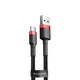 Кабель Baseus Cafule Type-C 3A (1m) red/black CATKLF-B91 - зображення 1
